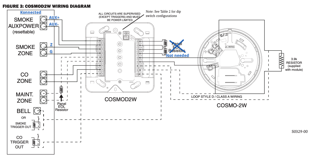 Connecting Low Voltage Smoke Detectors